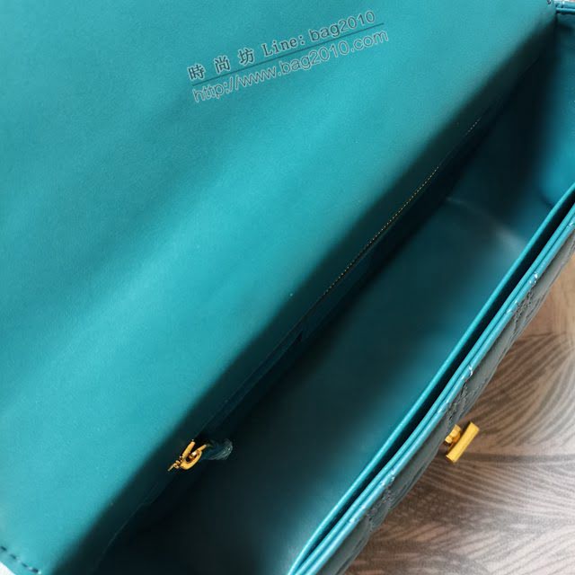 Dior女包 迪奧Caro羊皮內裏大號鏈條包 Dior手提肩背斜挎包  dfk1864